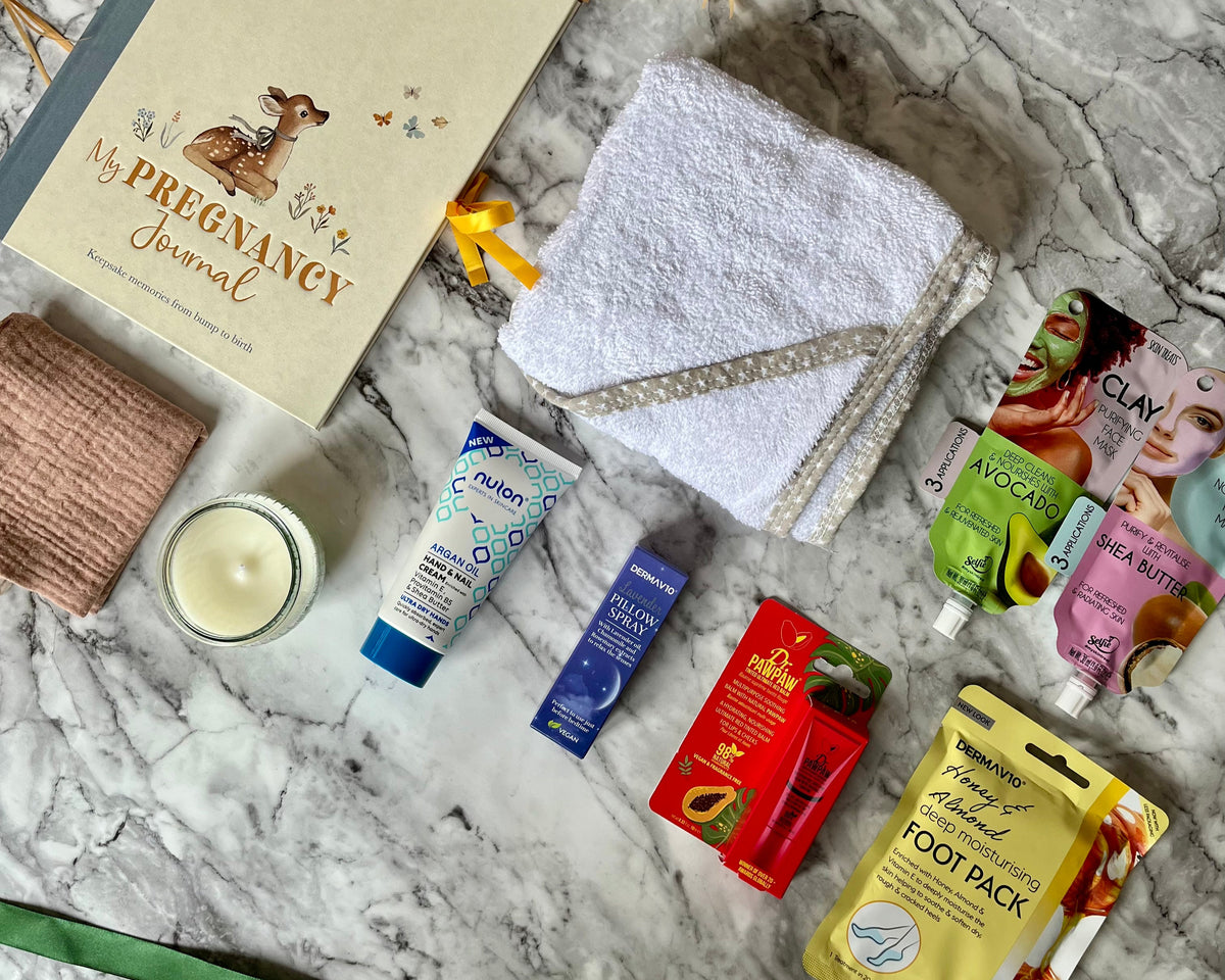 The Mum-to-Be Journal & Pamper Pregnancy Bundle (11 Treats)