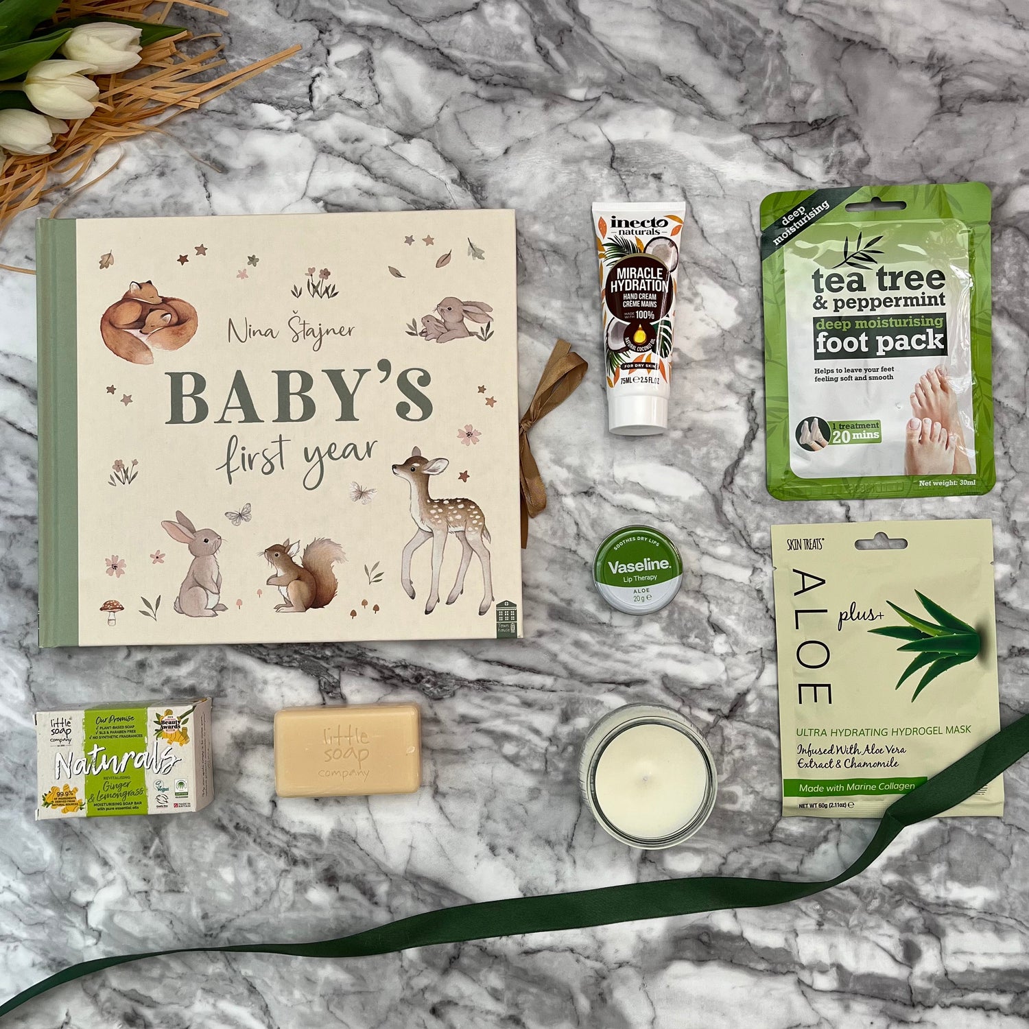 Baby's First Year Book Postpartum & New Mum Bundle