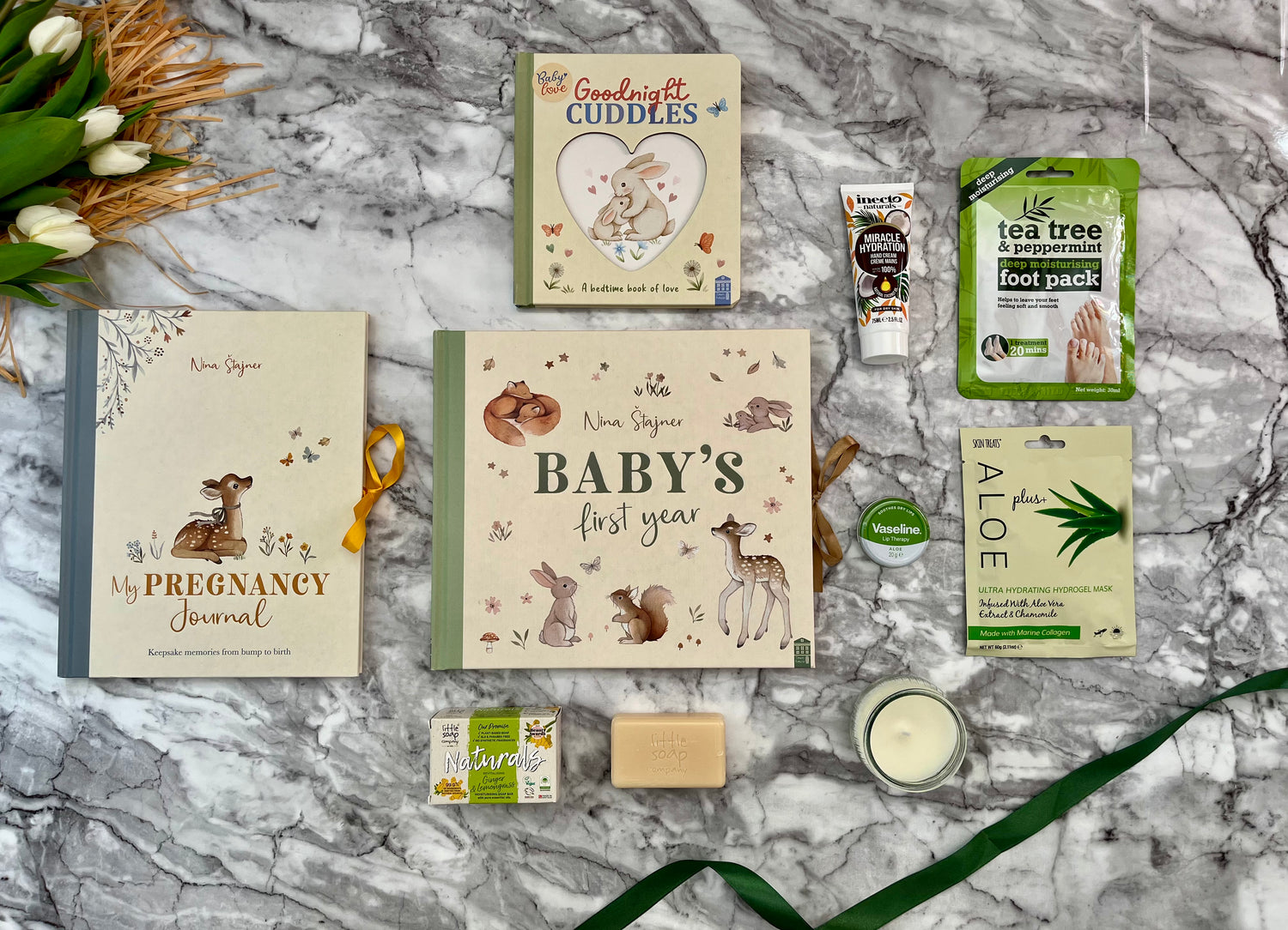 Pregnancy Journal, Baby's First Year & Baby Book Bundle