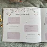 Baby's First Year: Postpartum Keepsake Set