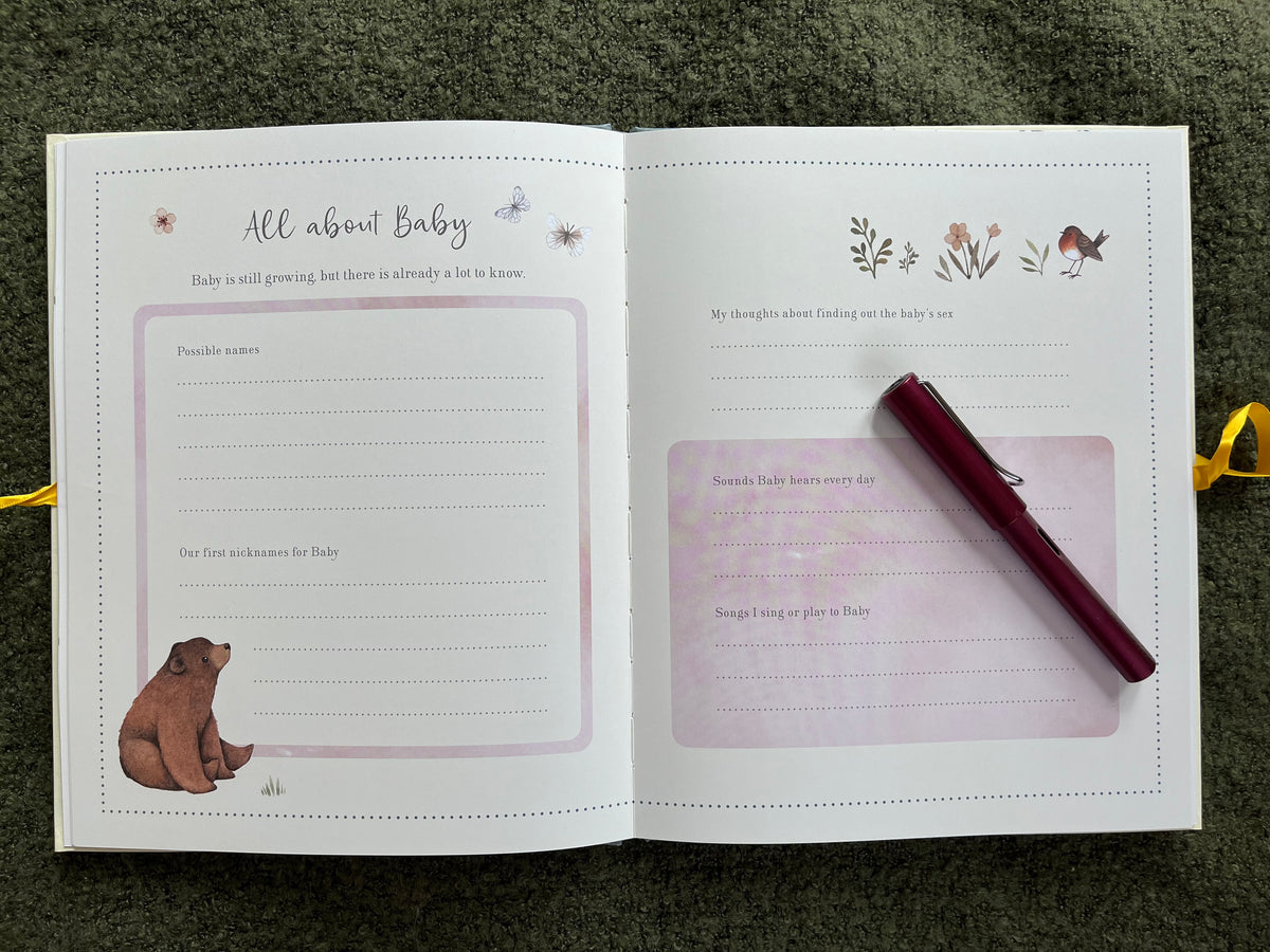 The Mum-to-Be Journal & Pamper Pregnancy Bundle (11 Treats)