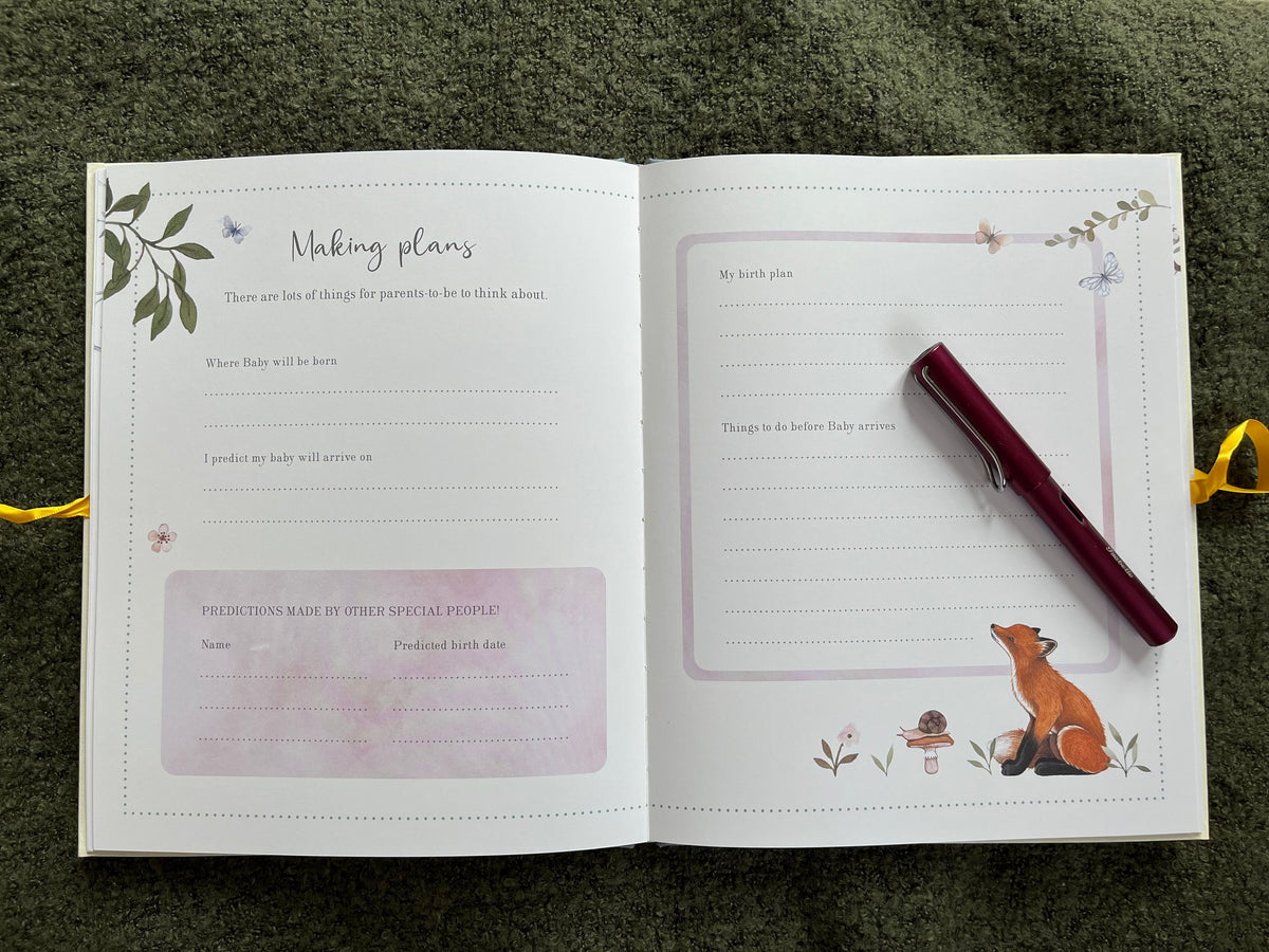 The Mum-to-Be Journal & Pamper Pregnancy Bundle (11 Treats)