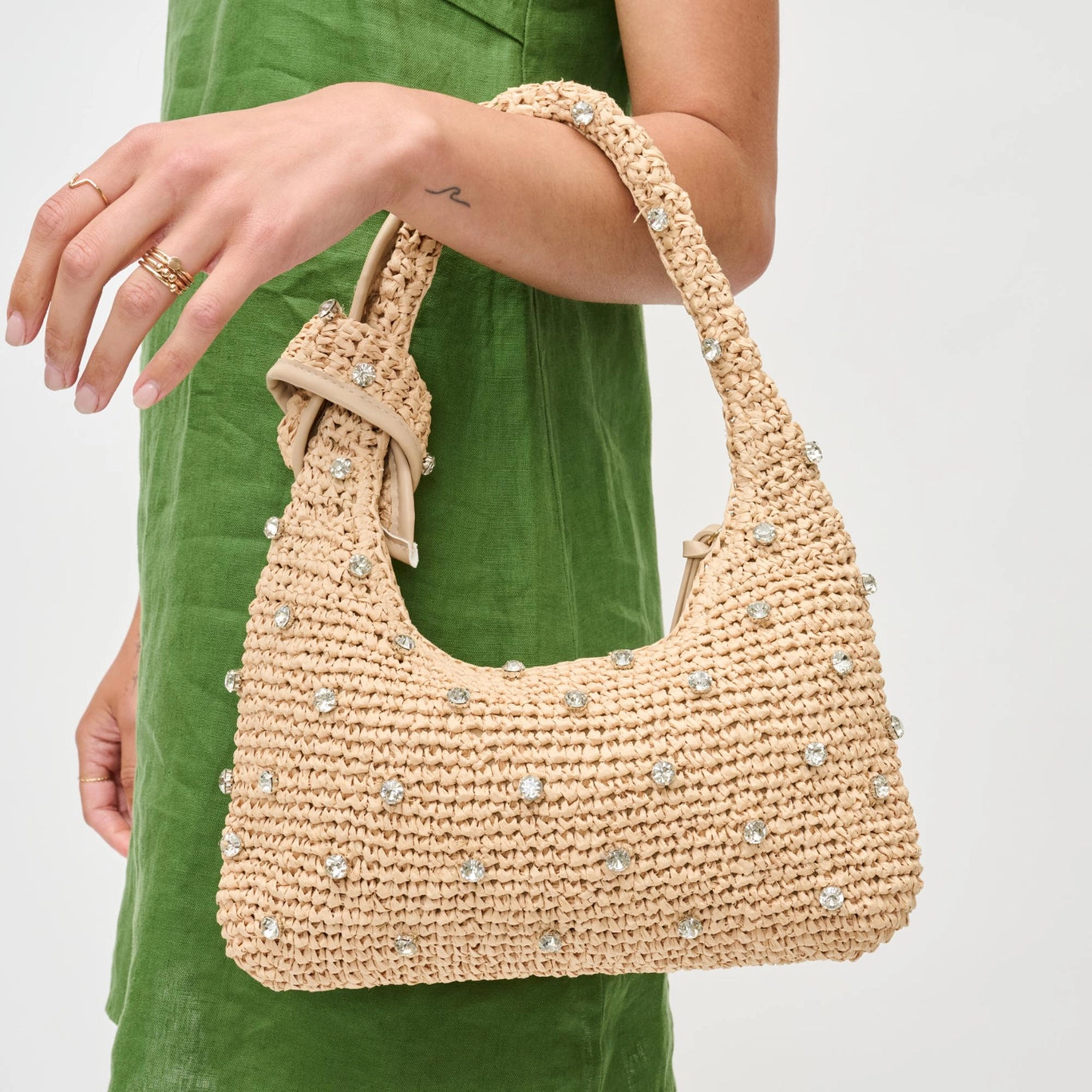 The Jessa Straw Summer Beach Shoulder Bag