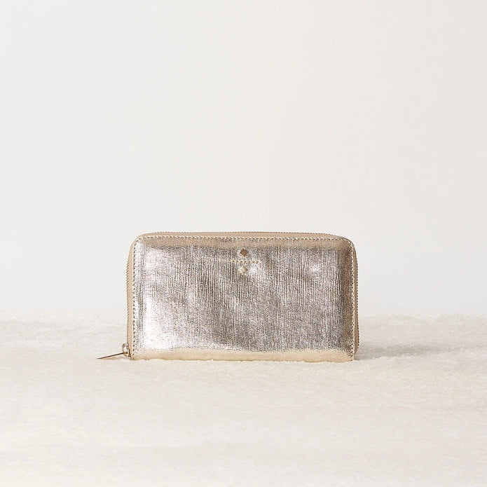 The Leo Wallet in Golden Leather
