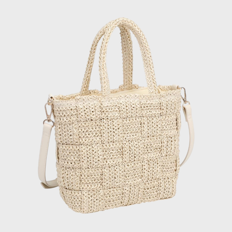 The Chiara Woven Crossbody Bag